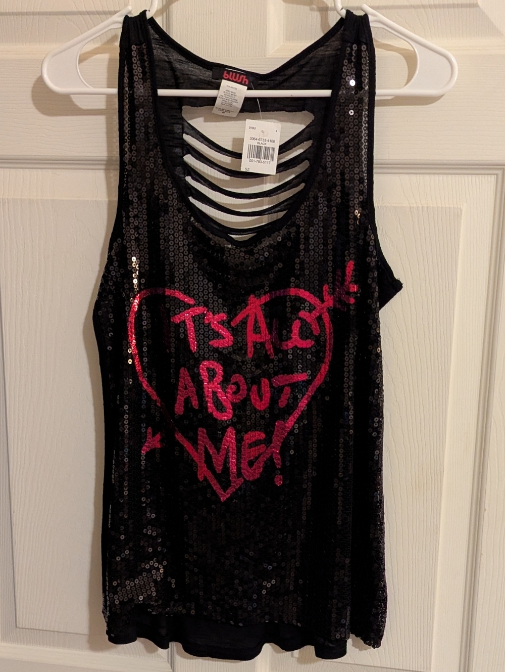 Sequin Tank Top - Picture 2 of 5